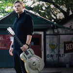 Load image into Gallery viewer, Eric's Regal Steel Resonator Guitar with Lace pickup & case