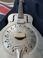 Load image into Gallery viewer, Eric&#39;s Regal Steel Resonator Guitar with Lace pickup &amp; case
