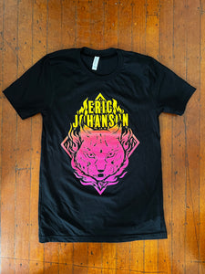 Louisiana Bobcat T-Shirt - Neon Gradient